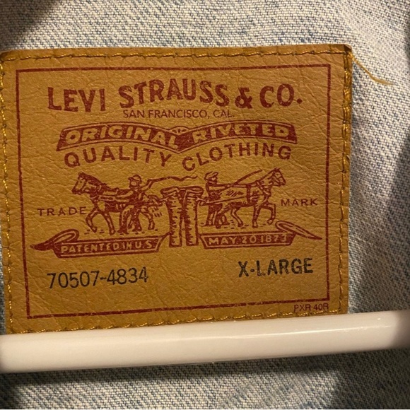 Men’s Levi’s Vintage 90s 70507-4834 Classic Trucker Style Jacket - Picture 3 of 9